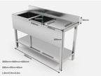 1.8 meter (1800mm) double Bowl Sink