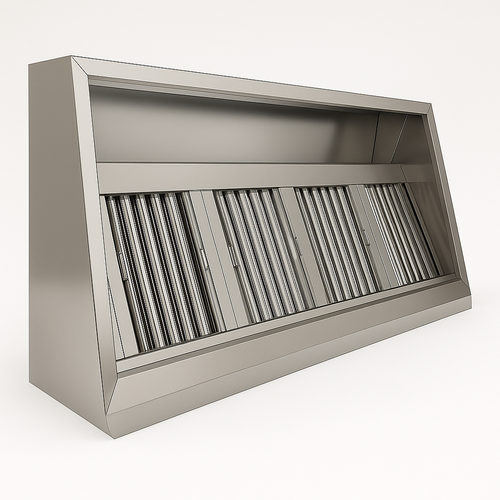 10ft (2950mm) Commercial Kitchen Extraction Canopy