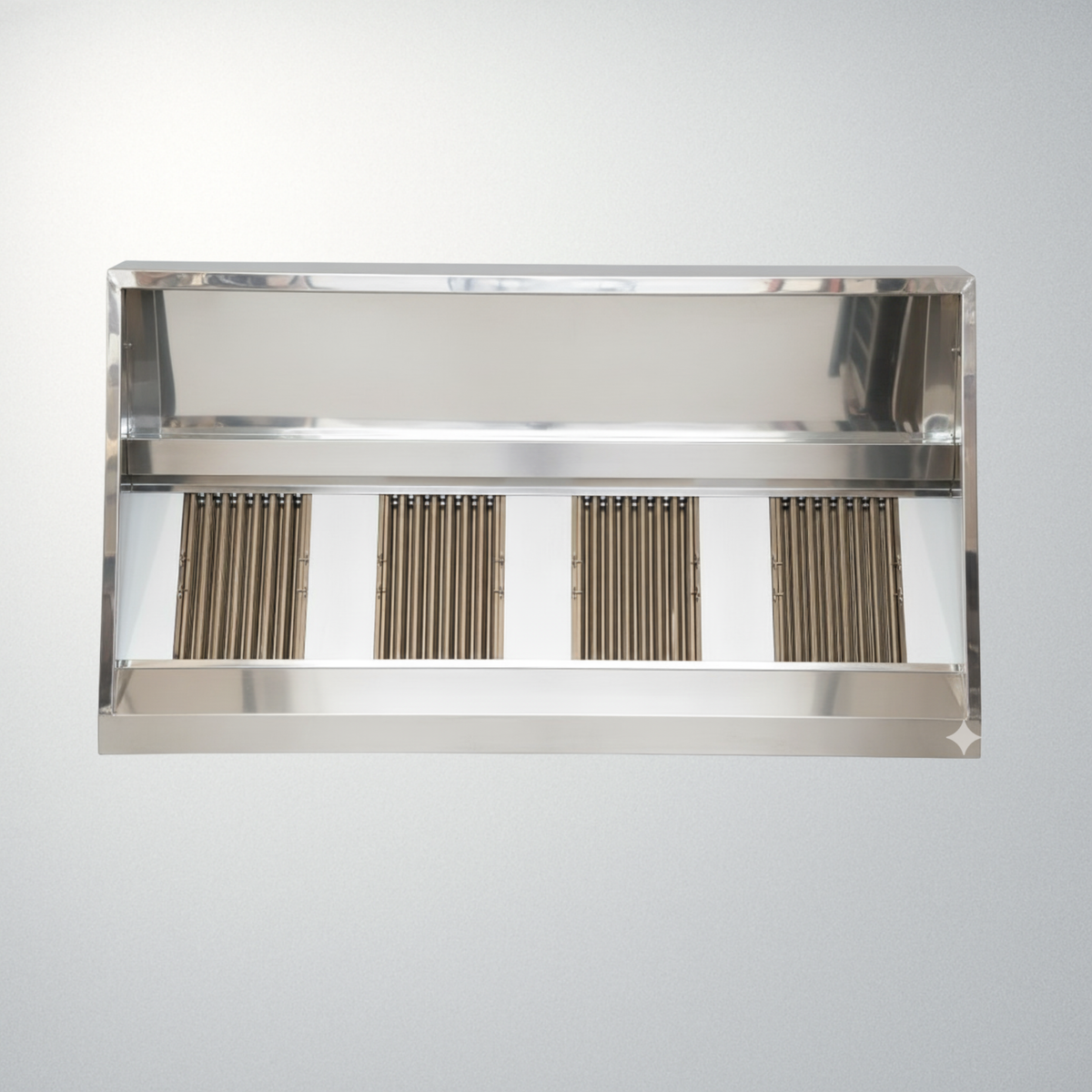 10ft (3000mm) Stainless Steel Canopy with Extraction Kit – Commercial ...