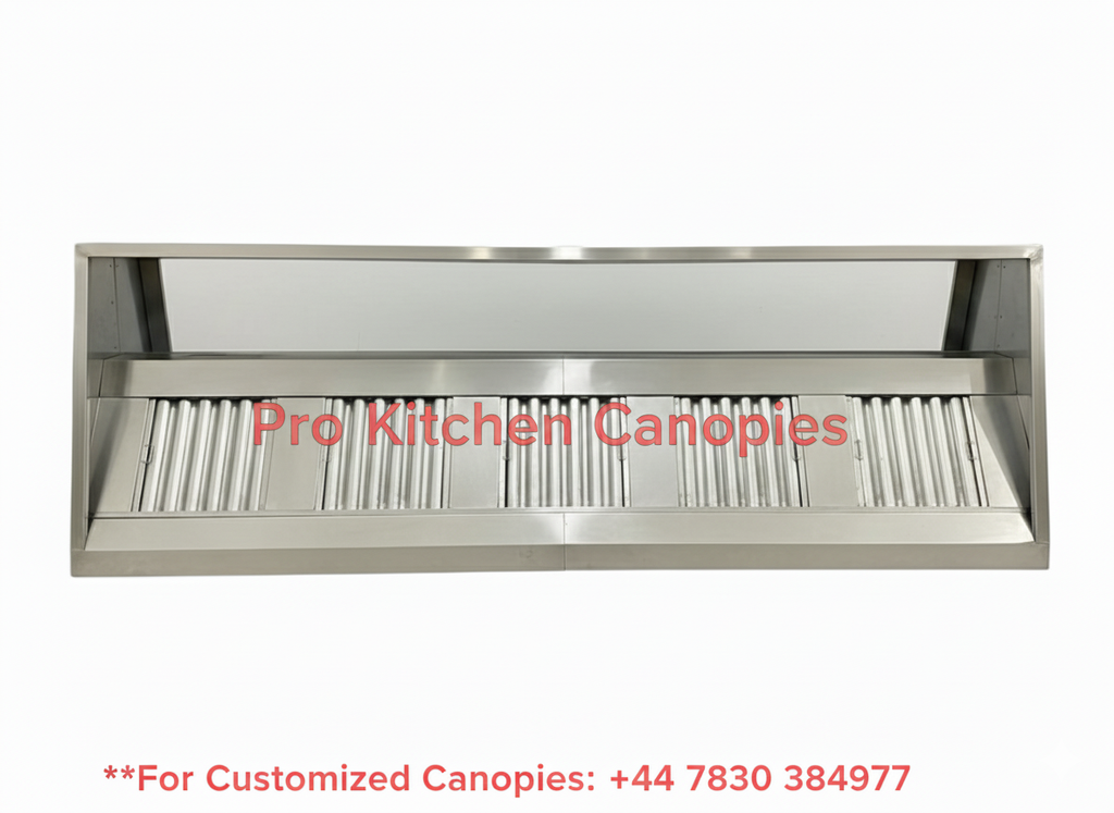 Commercial kitchen Canopy - 12FT (3600mm)