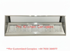 Commercial kitchen Canopy - 12FT (3600mm)