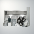 Hotte de cuisine professionnelle de 3,9 m (13 pieds)