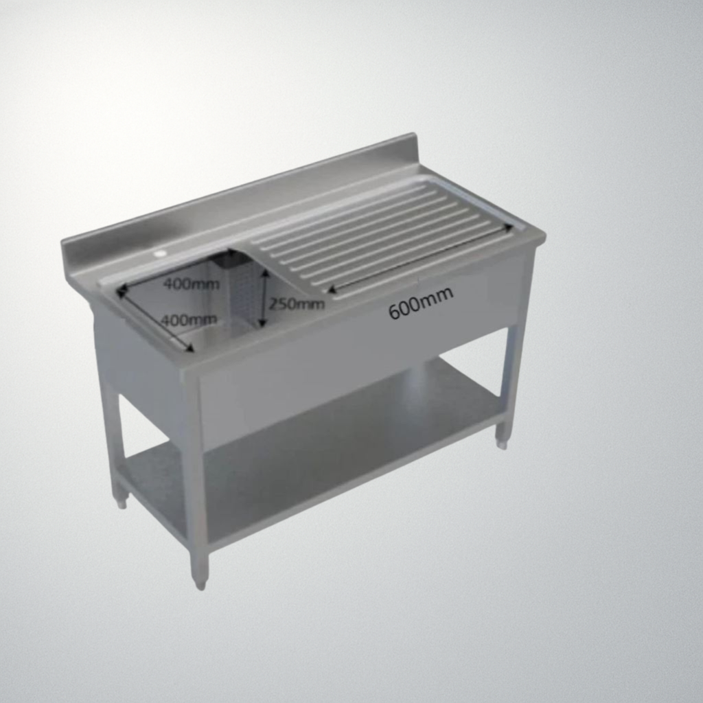 1 meter (1000mm) Single Bowl Sink