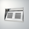 Hotte de cuisine professionnelle de 1500 mm (5 pieds)