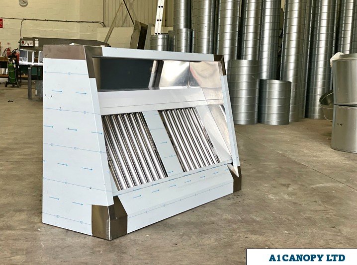 Commercial Kitchen Canopy- 5ft (1500mm)