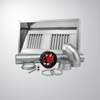 Hotte de cuisine professionnelle de 1500 mm (5 pieds)