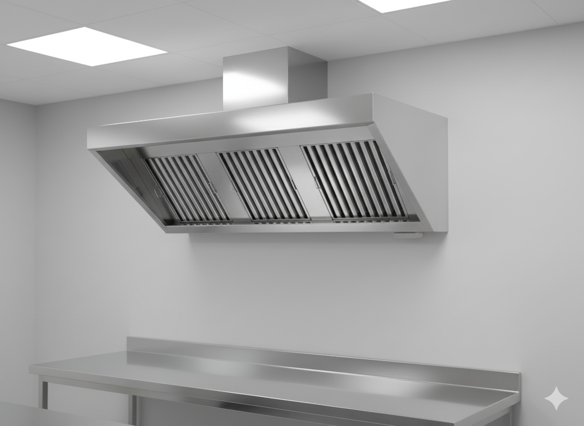 Commercial Kitchen Canopy- 7ft (2100mm)