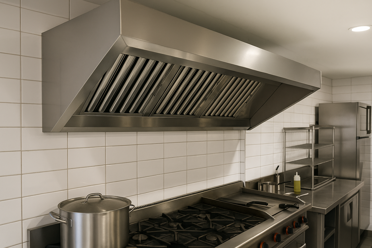 Commercial Kitchen Canopy- 8ft (2450mm)