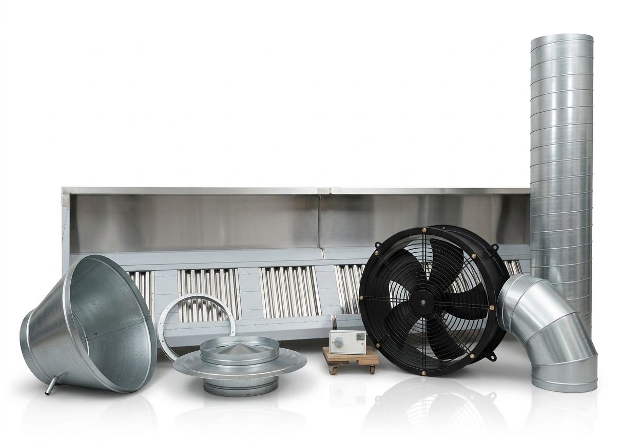 Commercial Kitchen Canopy- 9ft (2800mm)