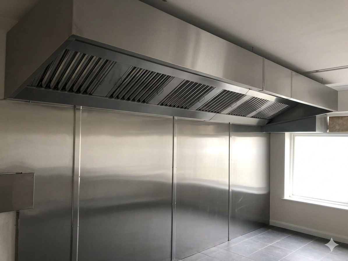 Hotte de cuisine professionnelle de 4,2 m (4200 mm)