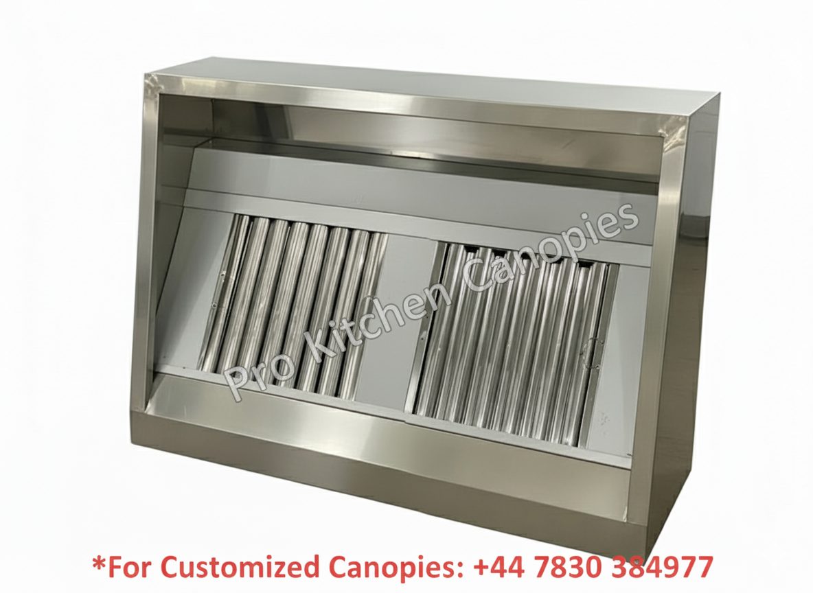 Commercial Kitchen Canopy 4ft (1200mm)