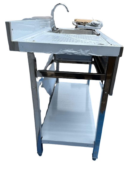 Comvent 1.2m Commercial Stainless Steel Sink – Left Hand Drain Board