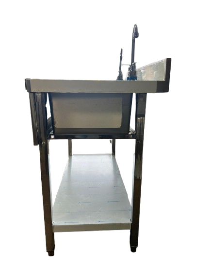 Comvent 1.2m Commercial Stainless Steel Sink – Double Bowl