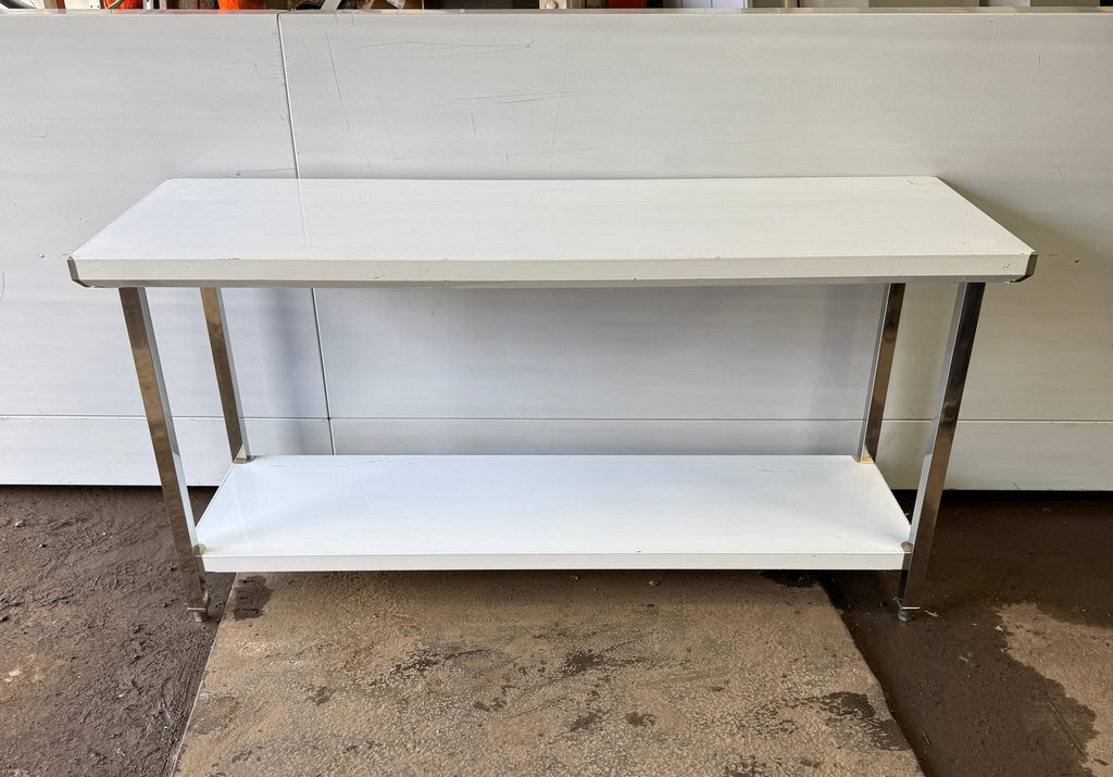 Professional Stainless Steel Work Tables with Upstand
