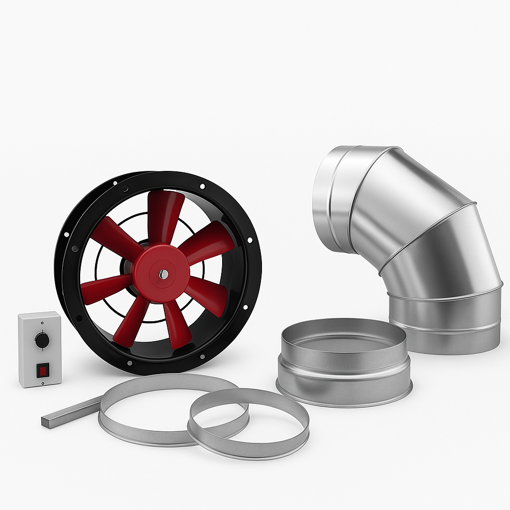 Canopy Extraction Kit Parts